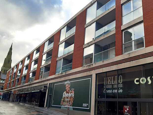 replacement balcony handrails to meet current British Safety Standards