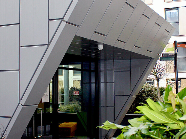 liaison with the clients representatives and third party inspectors was critical to maintain the design specification and standards Aluminium Composite Material (ACM) replacement